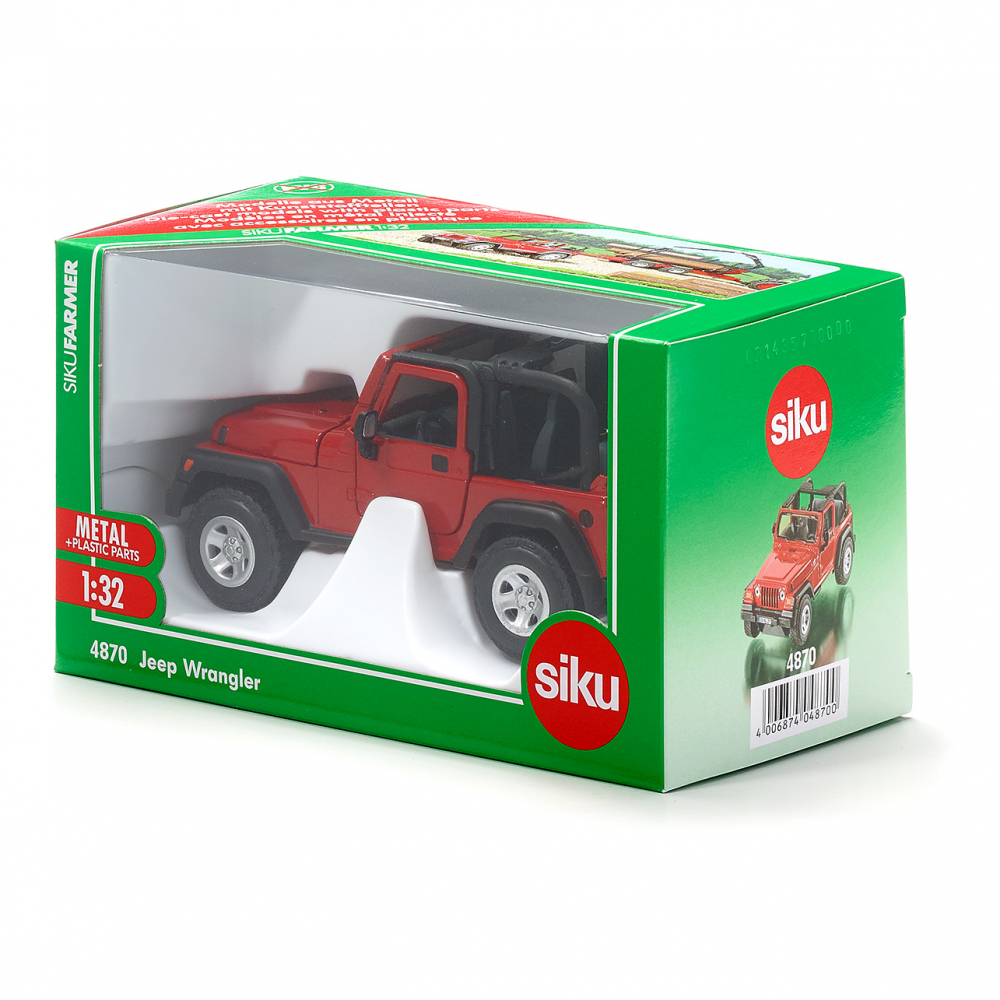 Машина Jeep Wrangler 4870 от SIKU за 3 449 руб. Купить на Sikutoys.ru  скидка 1%