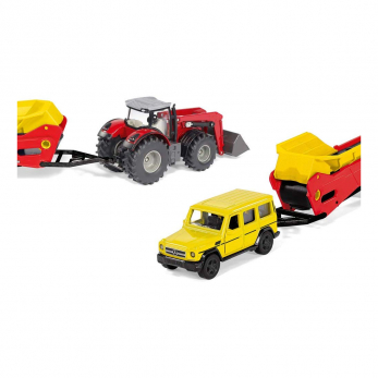 Трактор Massey Ferguson с конвейером