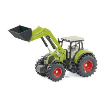 Трактор Claas Axion 850 с погрузчиком и самосвалом